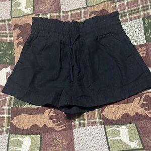 a new day Women's High Waist Black Shorts